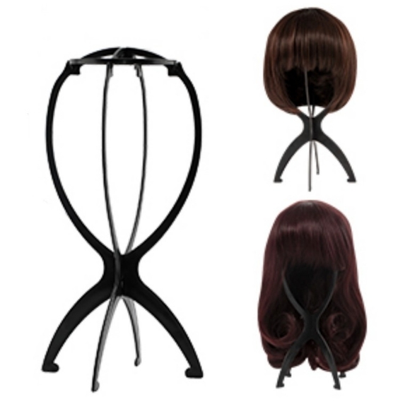 Accessories - Black 6 pack Wig Hat Stand